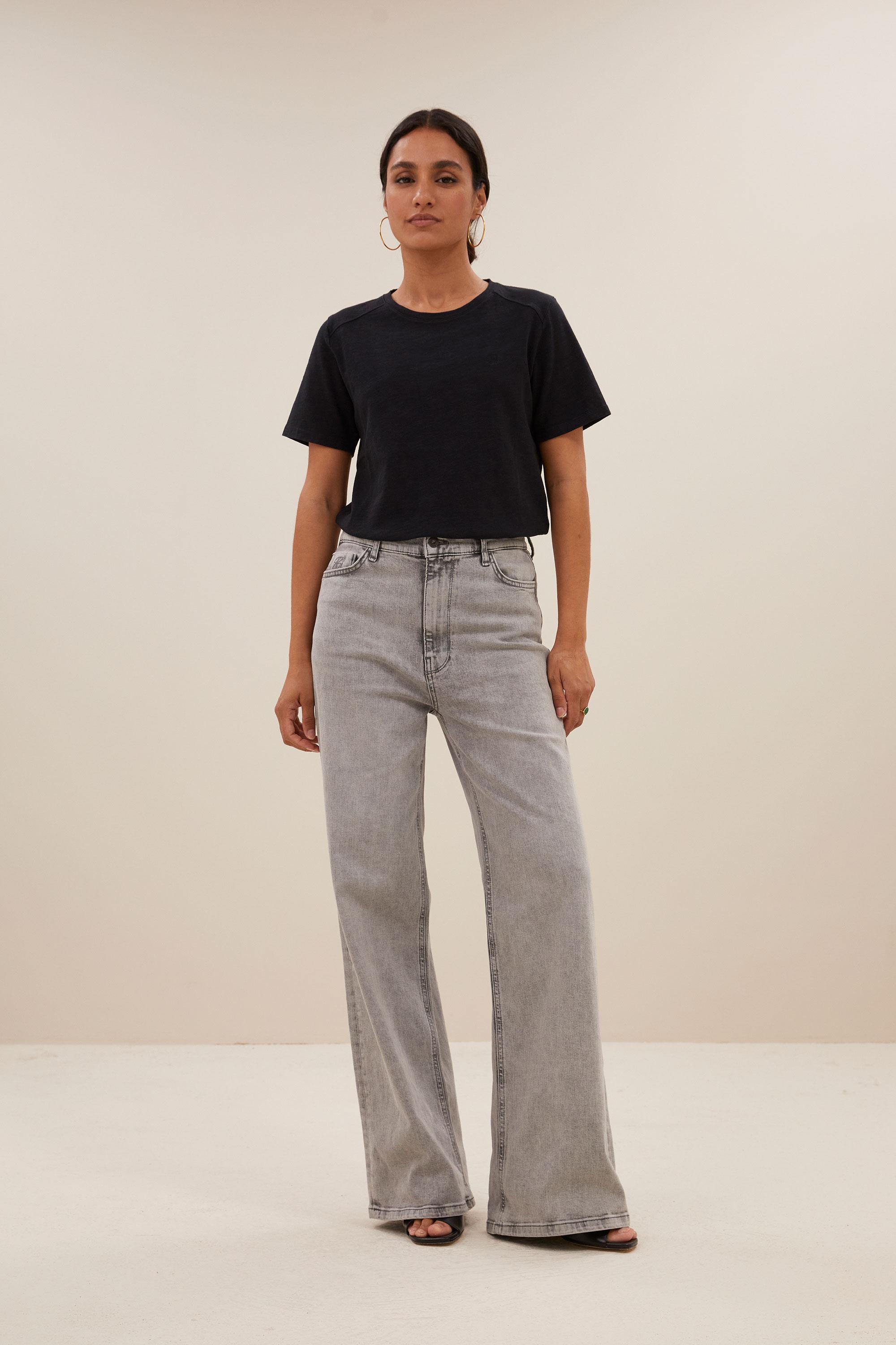 By-Bar Holy Logo Top Black Damen Shirt schwarz